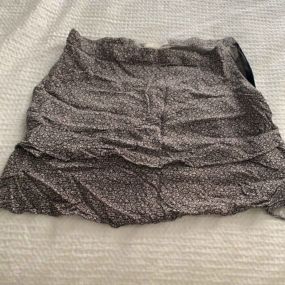 Mini floral skirt